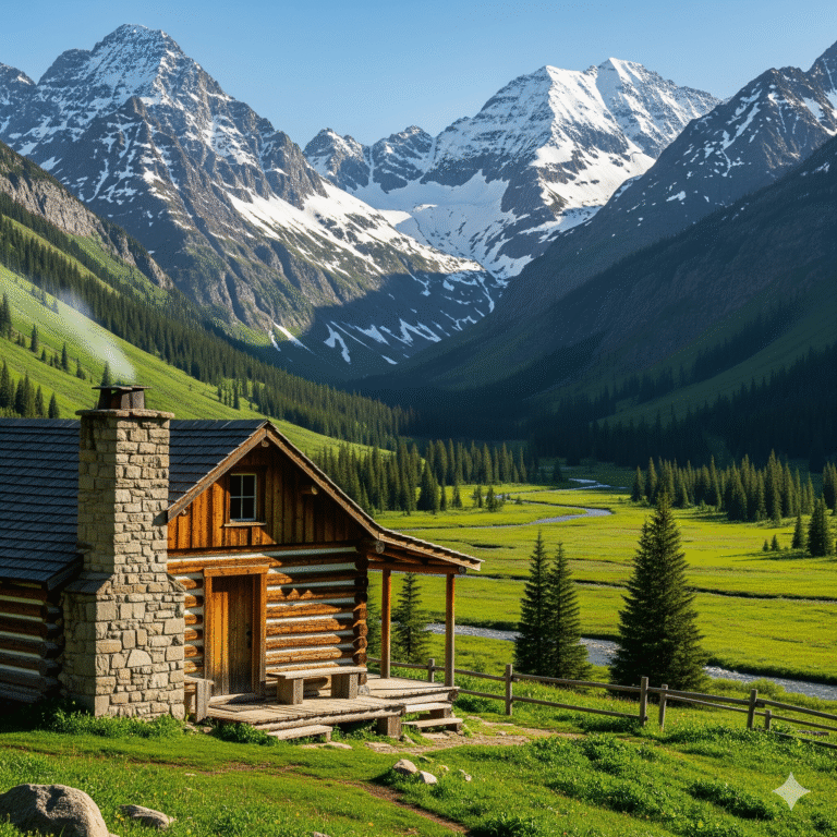 Finding Serenity: A Cozy Cabin in the Heart of the Rocky Mountains